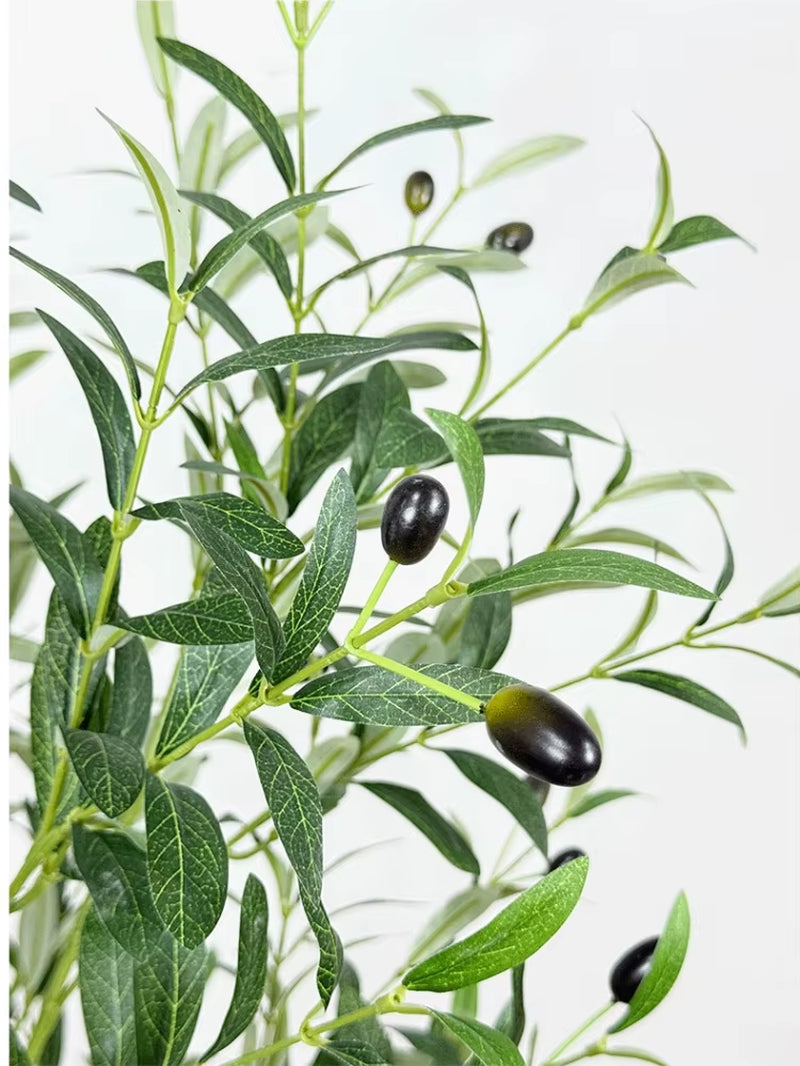 Simulation Olive Tree Potted Plant Wholesale Artificial Tree Crafts Decoration Factory Direct Supply Garden Store Decoration