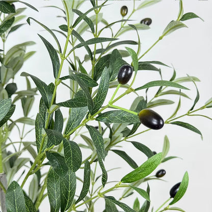 Simulation Olive Tree Potted Plant Wholesale Artificial Tree Crafts Decoration Factory Direct Supply Garden Store Decoration