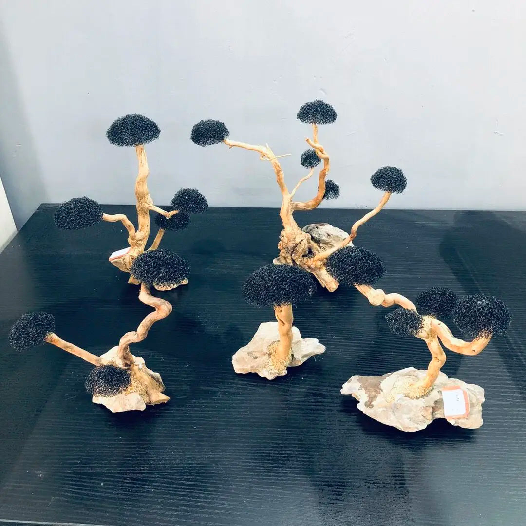 Aquarium Decoration Moss Driftwood Fish Tank Landscaping Water Grass Moss Tree Trunk DIY (No Aquatic Plants)