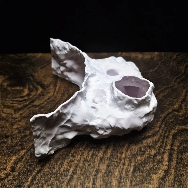 3D Printed Forked Cave Aquarium Reptile Tank Decor Fish Shrimp Lizard Gecko Hiding Shelter Pet Habitat Ornament